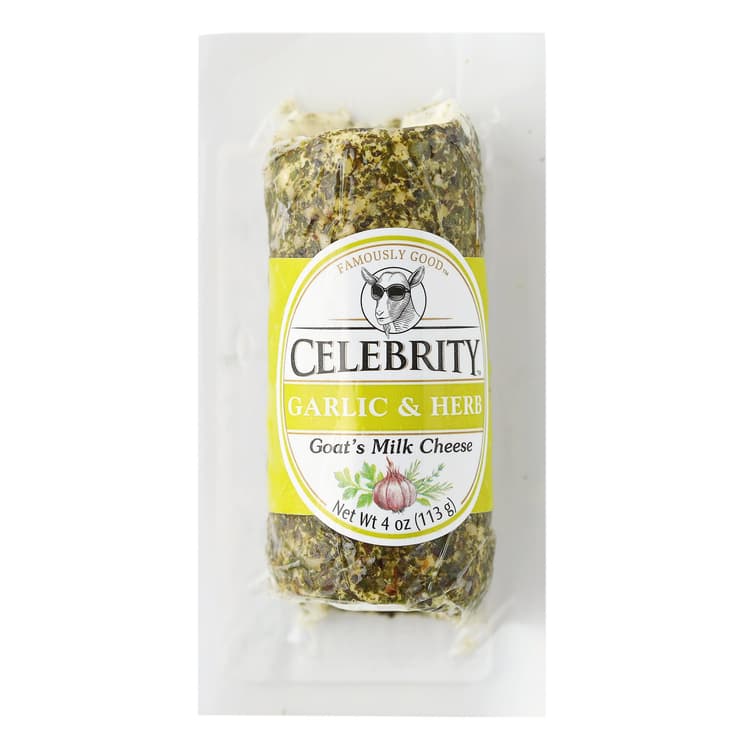 Celebrity Garlic & Herb Goat'S Milk Cheese