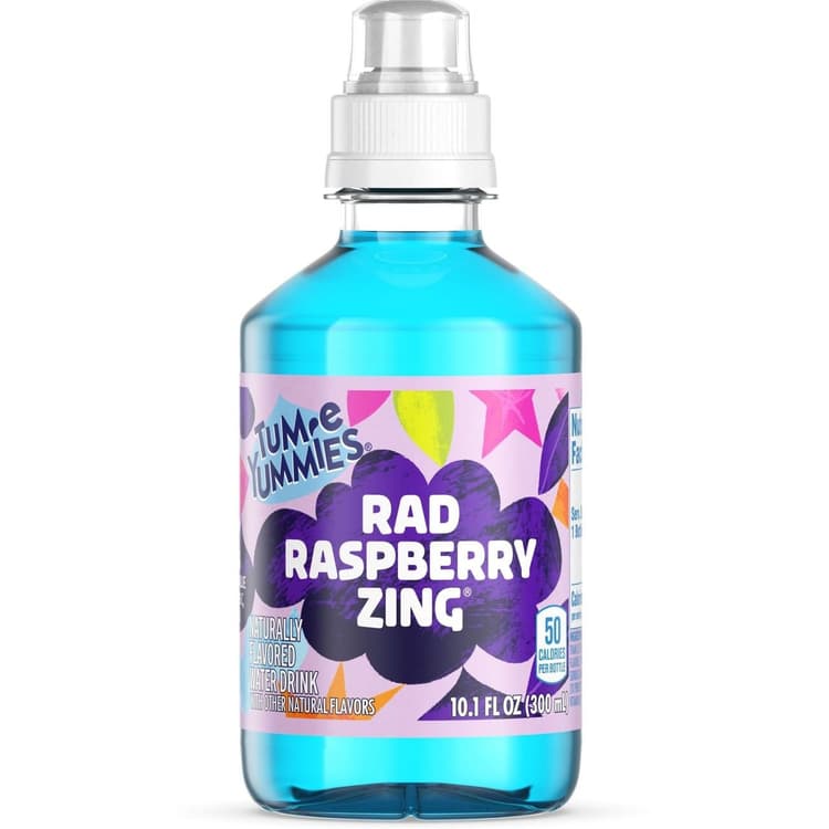 Tum-E Yummies Rad Raspberry Zing Natural Flavored Water Drink