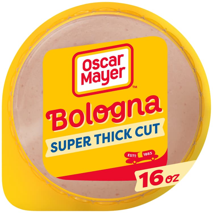 Oscar Mayer Bologna Sliced Lunch Meat, Super Thick Cut