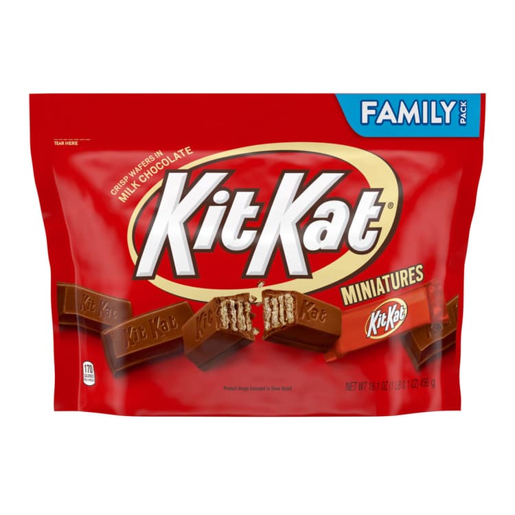 Kit Kat Miniatures Milk Chocolate Candy Bars Family