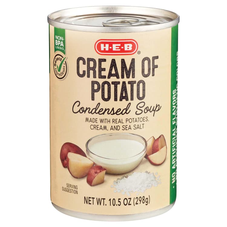 H-E-B Cream Of Potato Condensed Soup