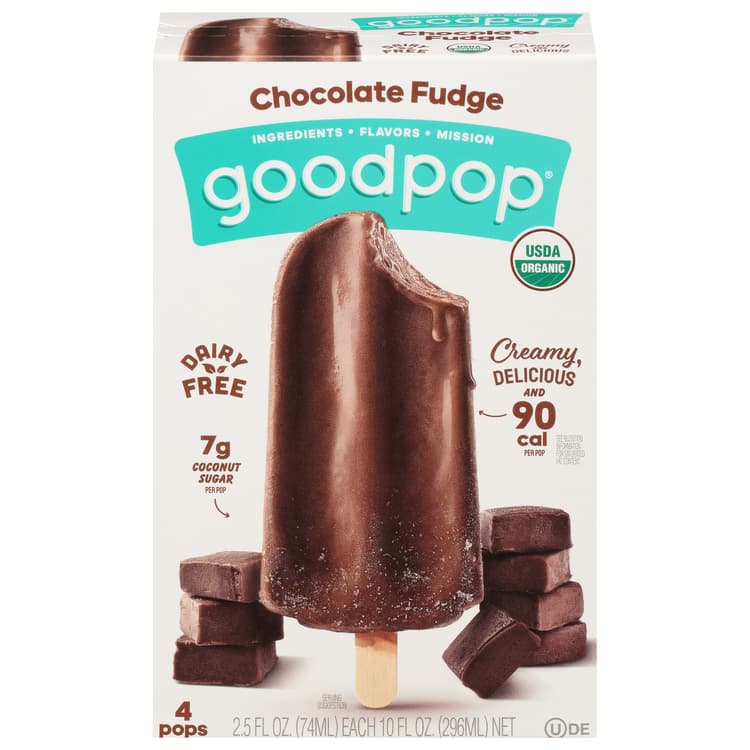 Goodpop Chocolate Fudge Pops