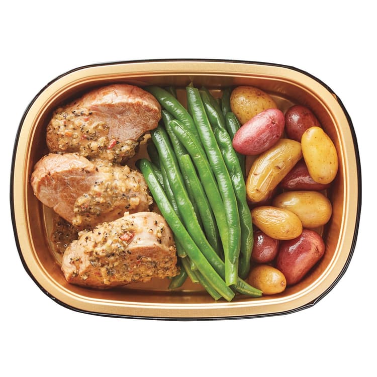 Meal Simple By H-E-B Chipotle Lime Pork Tenderloin With Potatoes & Green Beans