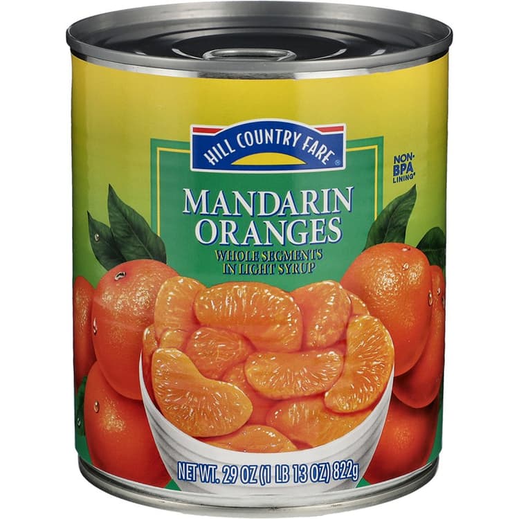 Hill Country Fare Mandarin Oranges In Light Syrup