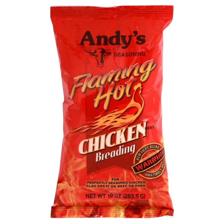 Andy'S Seasoning Flaming Hot Chicken Breading