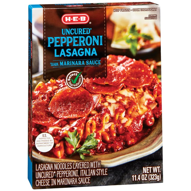 H-E-B Pepperoni Lasagna