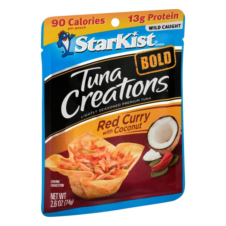 Starkist Tuna Creations Bold  Red Curry With Coconut Tuna Pouch