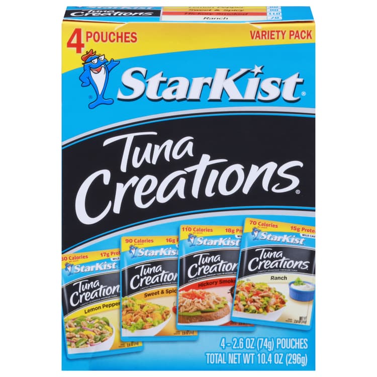 Starkist Tuna Creations 4 Pouch Variety