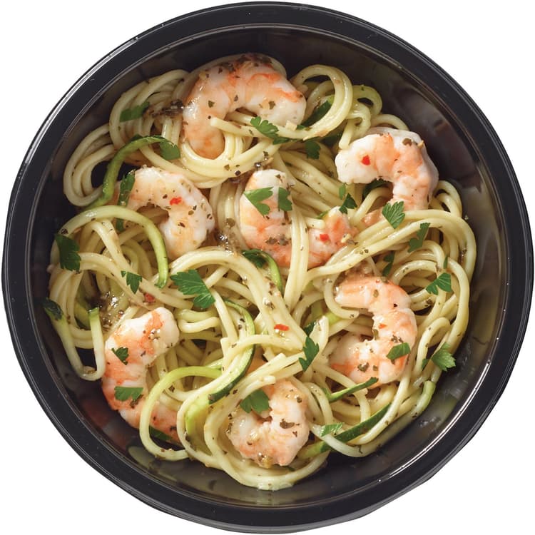 Meal Simple By H-E-B Lemon Garlic Shrimp Scampi Bowl