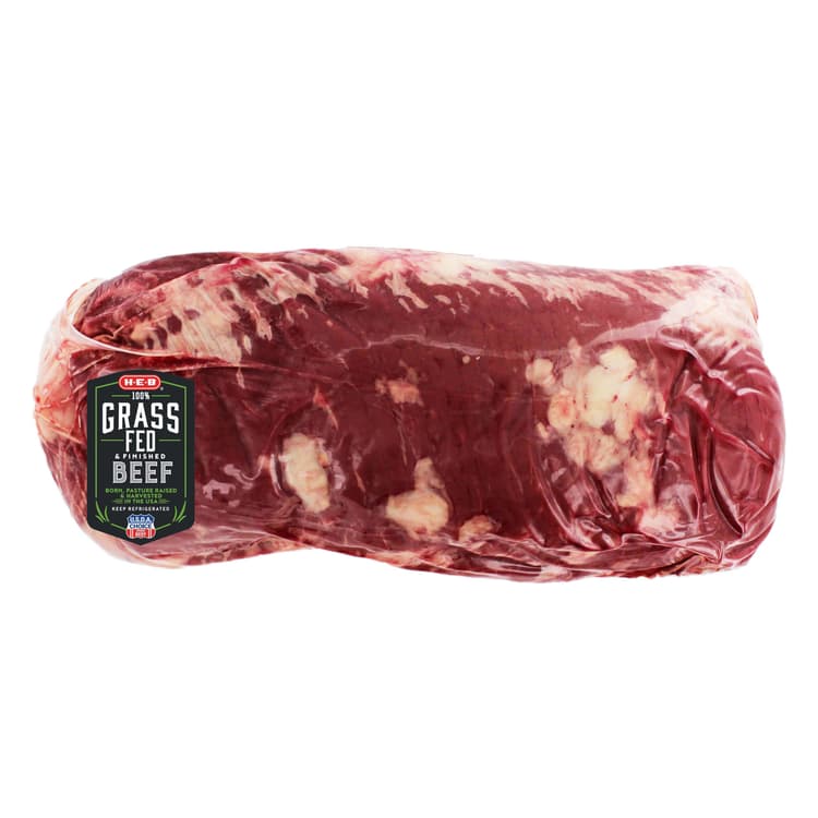 H-E-B Grass Fed Beef Inside Skirt Steak Skinless, Usda Choice