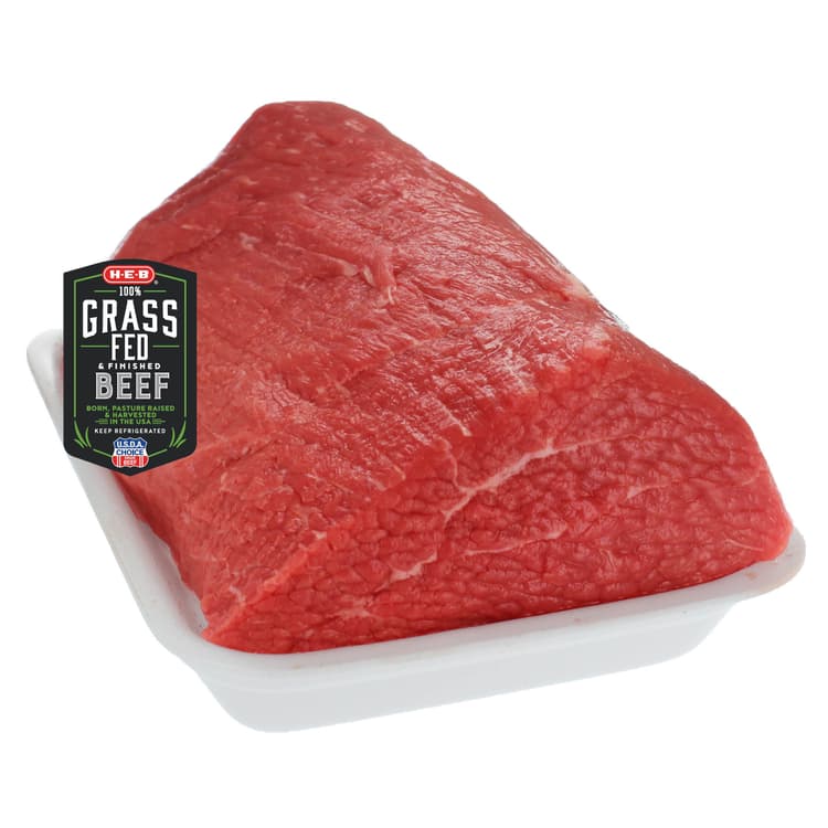 H-E-B Grass Fed Beef Eye Of Round Roast Boneless, Usda Choice