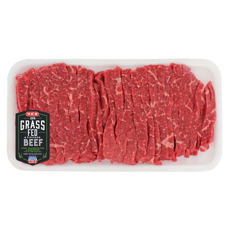 H-E-B Grass Fed Beef For Stir Fry, Usda Choice