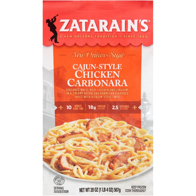 Zatarain'S Cajun Chicken Carbonara  Meal For Two