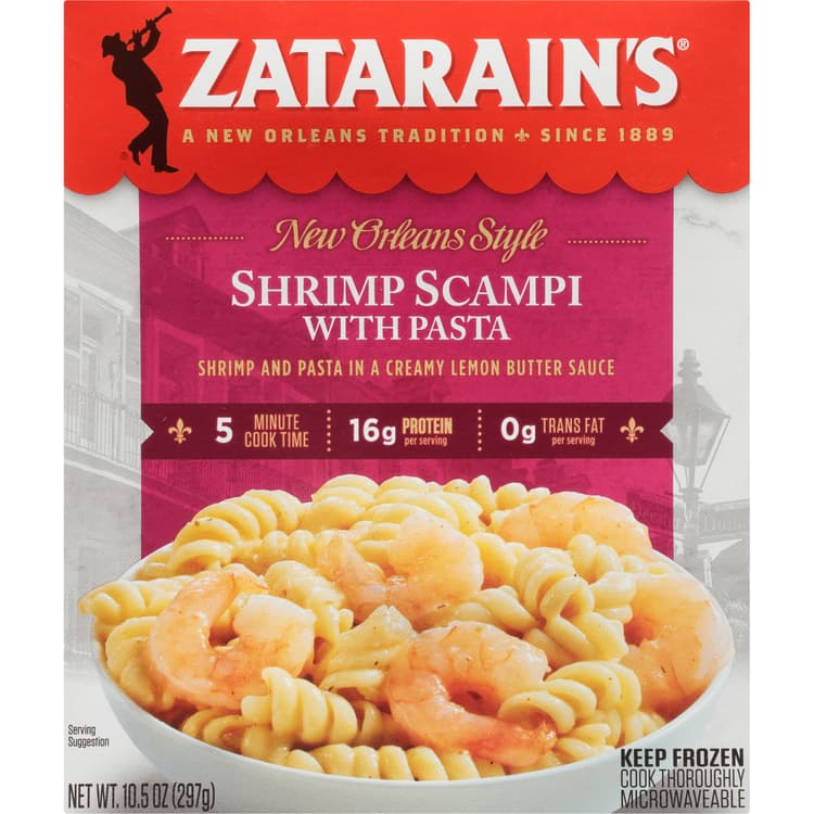 Zatarain'S New Orleans Style Shrimp Scampi With Pasta
