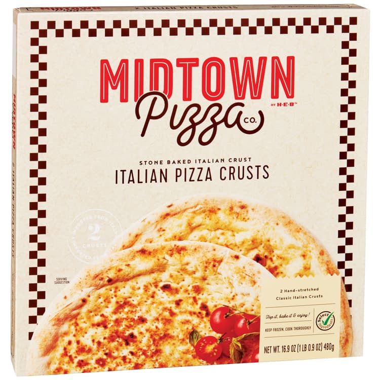 Midtown Pizza Co. By H-E-B  Pizza Crusts
