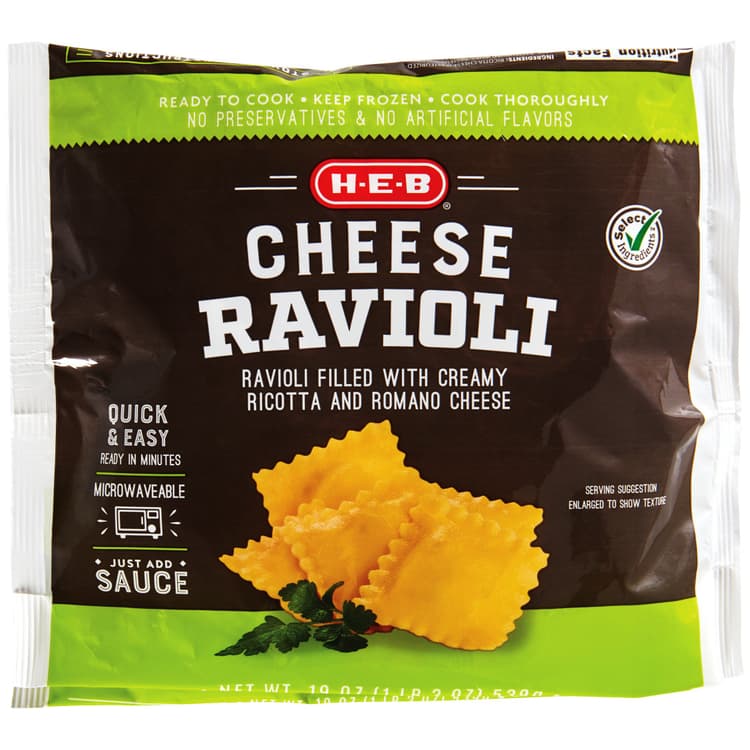 H-E-B  Cheese Ravioli