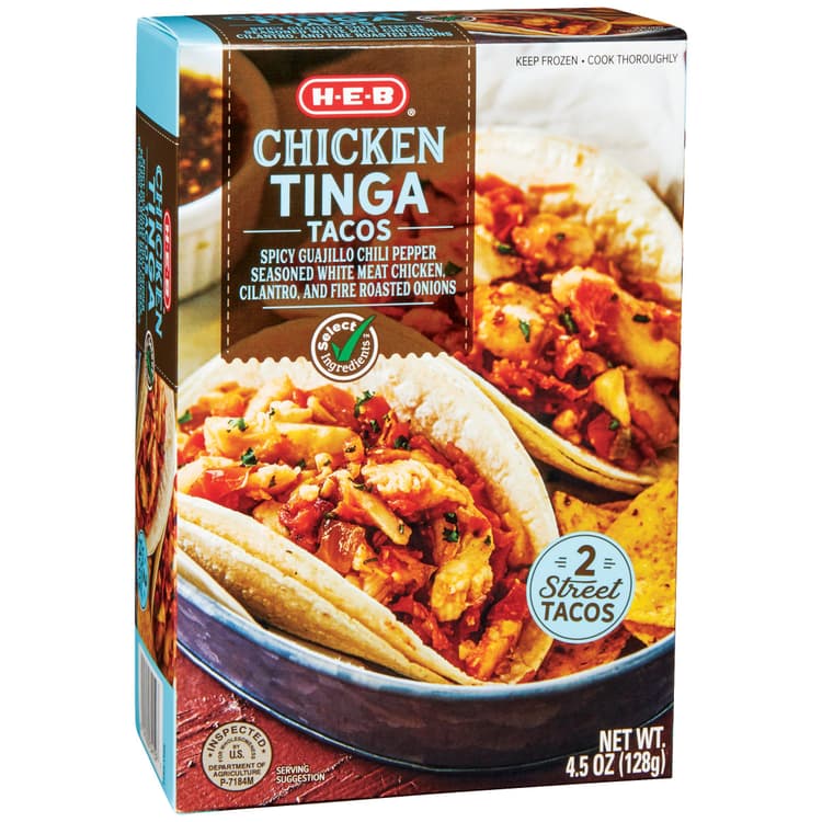 H-E-B Chicken Tinga Tacos