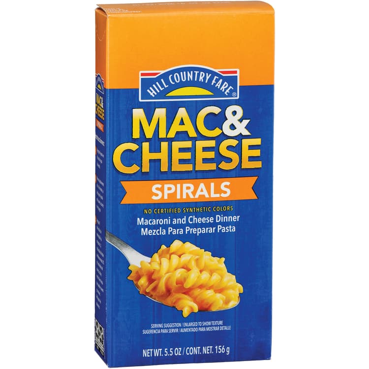 Hill Country Fare Spirals Mac & Cheese