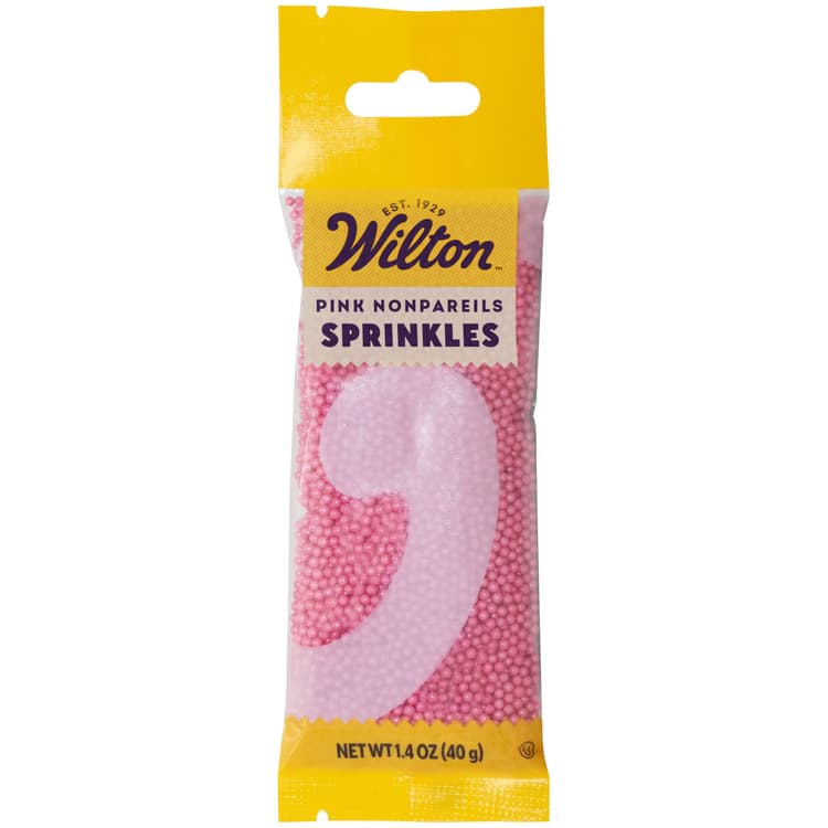 Wilton Sprinkles Pink Nonpareils