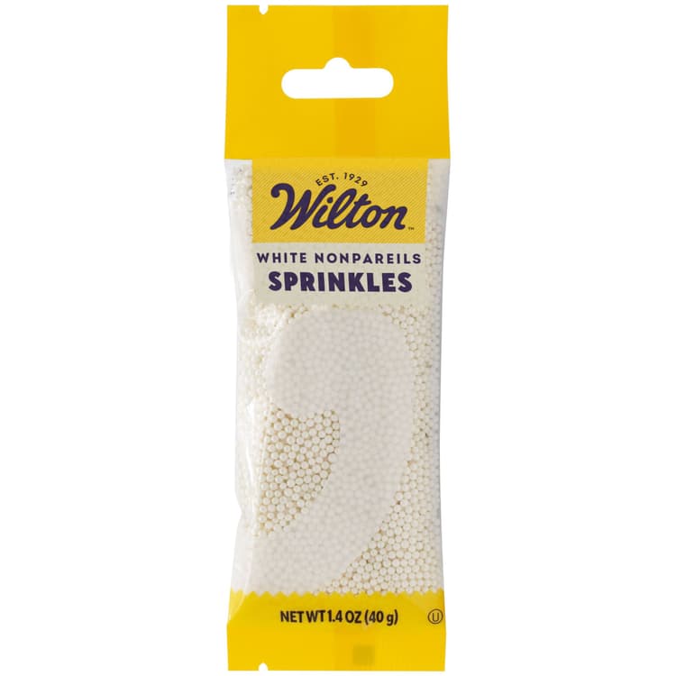 Wilton Sprinkles White Nonpareils