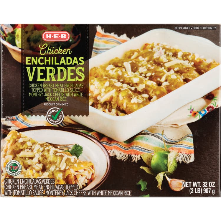 H-E-B  Chicken Enchiladas Verdes - Family Size