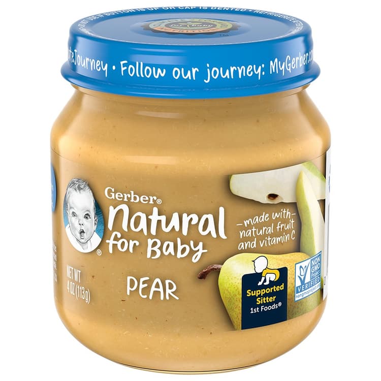 Gerber Natural For Baby 2Nd Foods - Pear