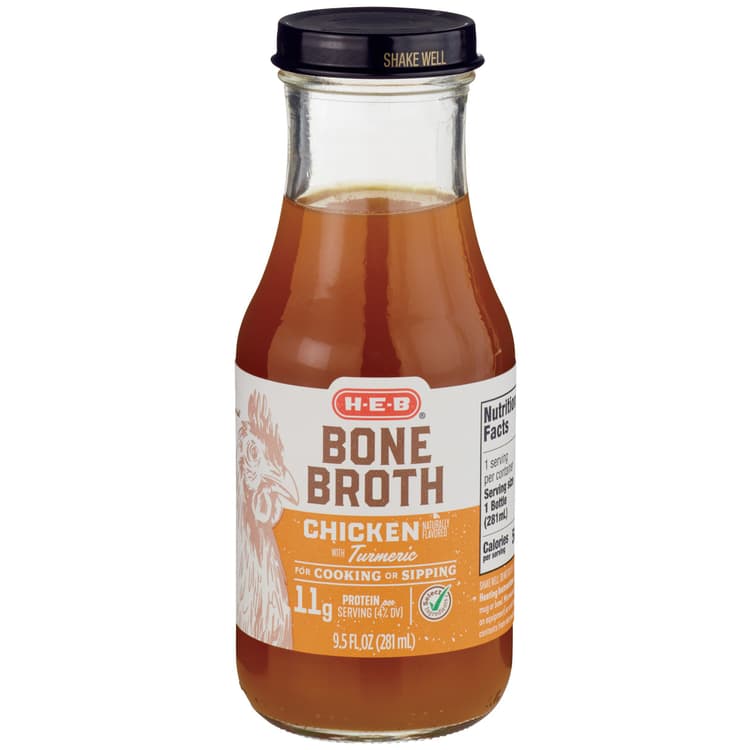H-E-B Chicken Turmeric Bone Broth