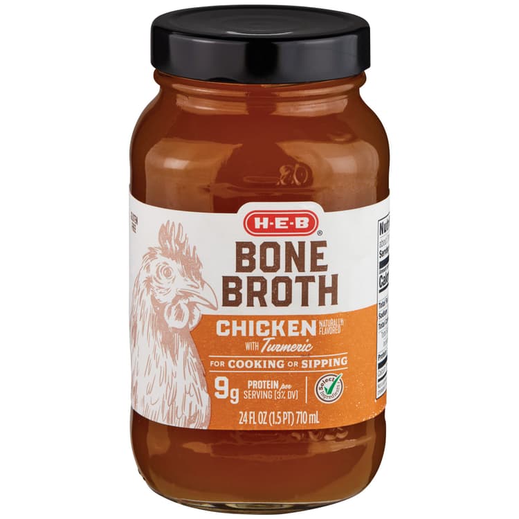 H-E-B Chicken With Turmeric Bone Broth