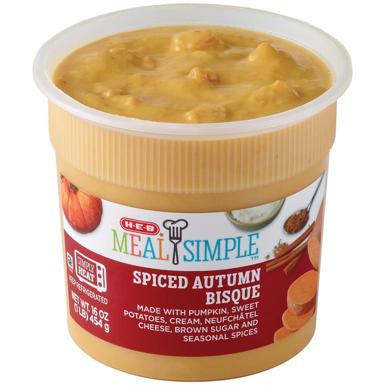 Meal Simple By H-E-B Spiced Autumn Bisque Soup