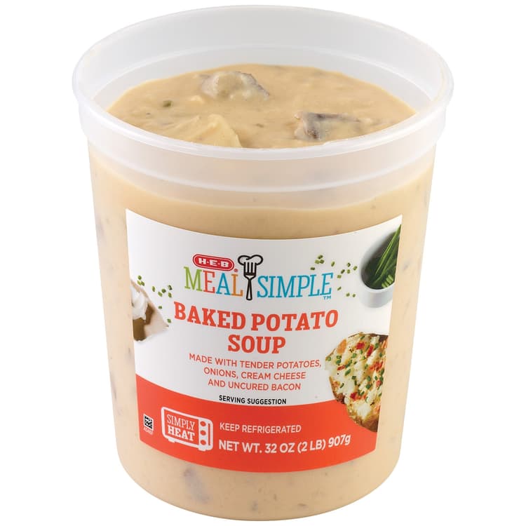 Meal Simple By H-E-B Baked Potato Soup - Family Size