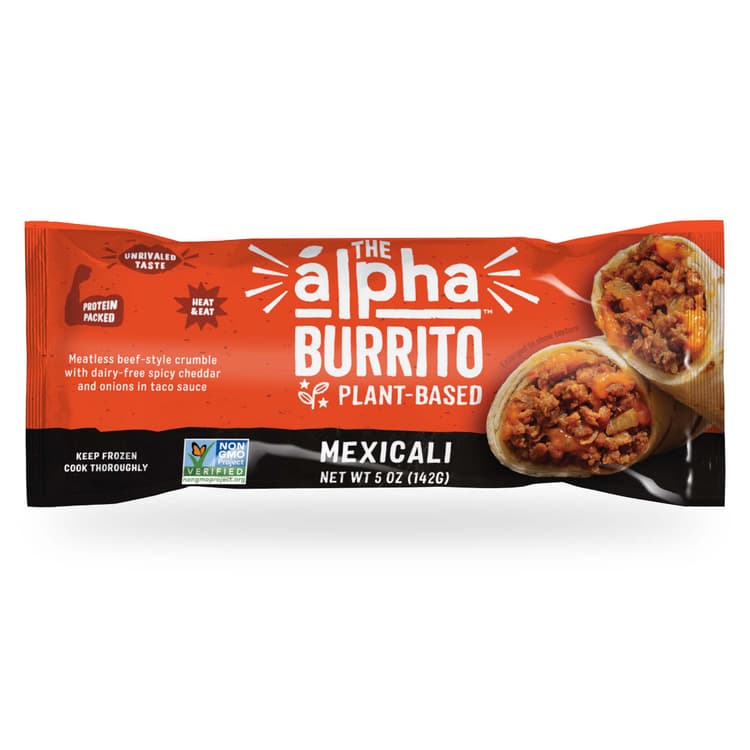 Alpha Foods Burrito Plant Based Mexicali