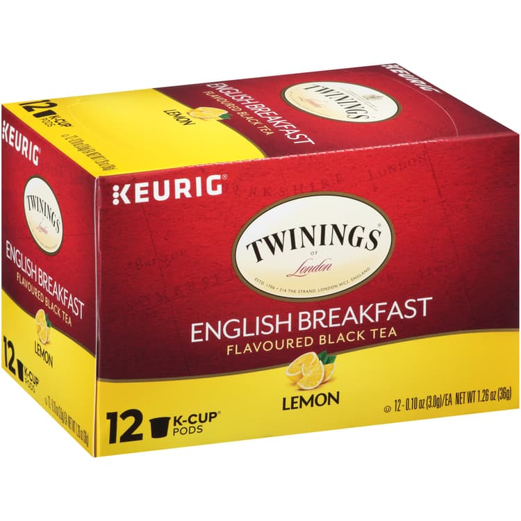 Twinings Black Tea Lemon English Breakfast K