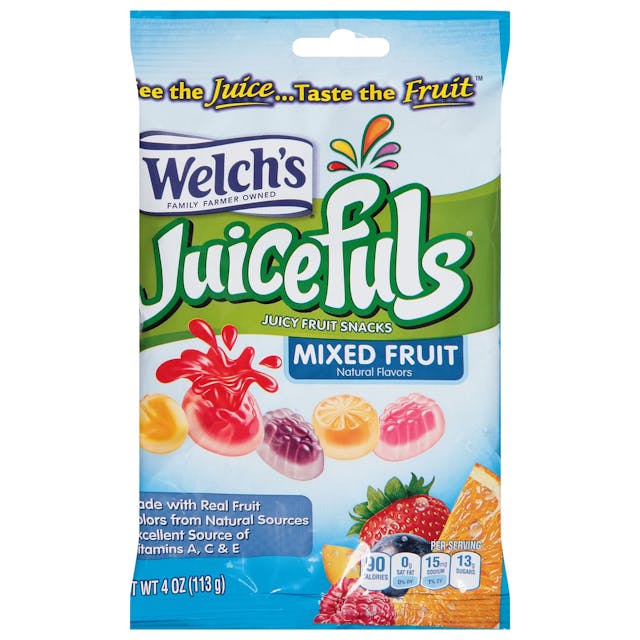 Is it Sesame Free? Welch's Juicefuls Mixed Fruit Snacks