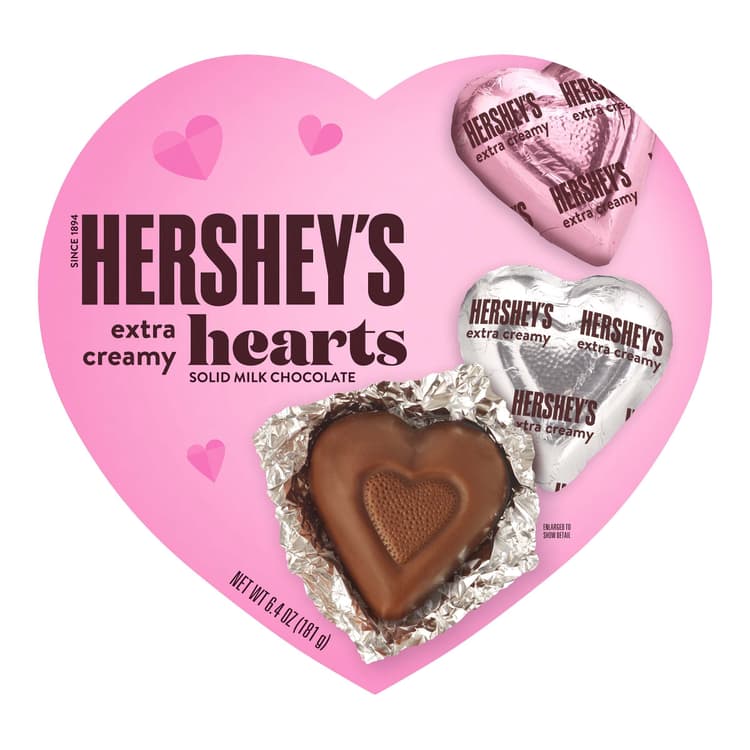 Hershey'S Milk Chocolate Hearts Valentine'S Gift