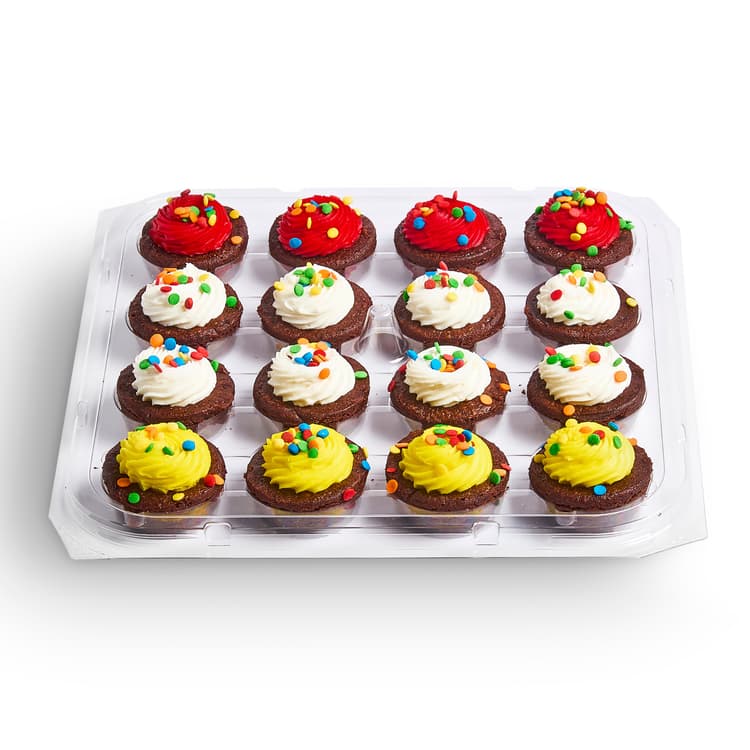 H-E-B Bakery Party Tray - Brownie Bites With Sprinkles