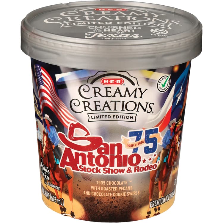 H-E-B Creamy Creations San Antonio Stock Show & Rodeo Ice Cream
