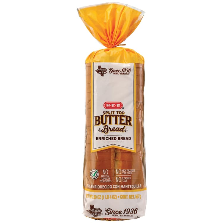 H-E-B Split Top Butter Bread