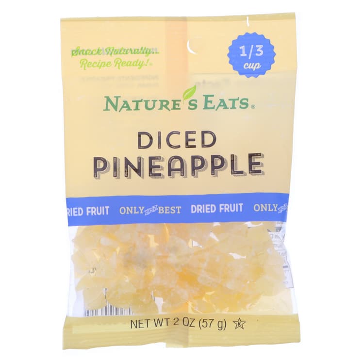 Nature'S Eats Diced Pineapple