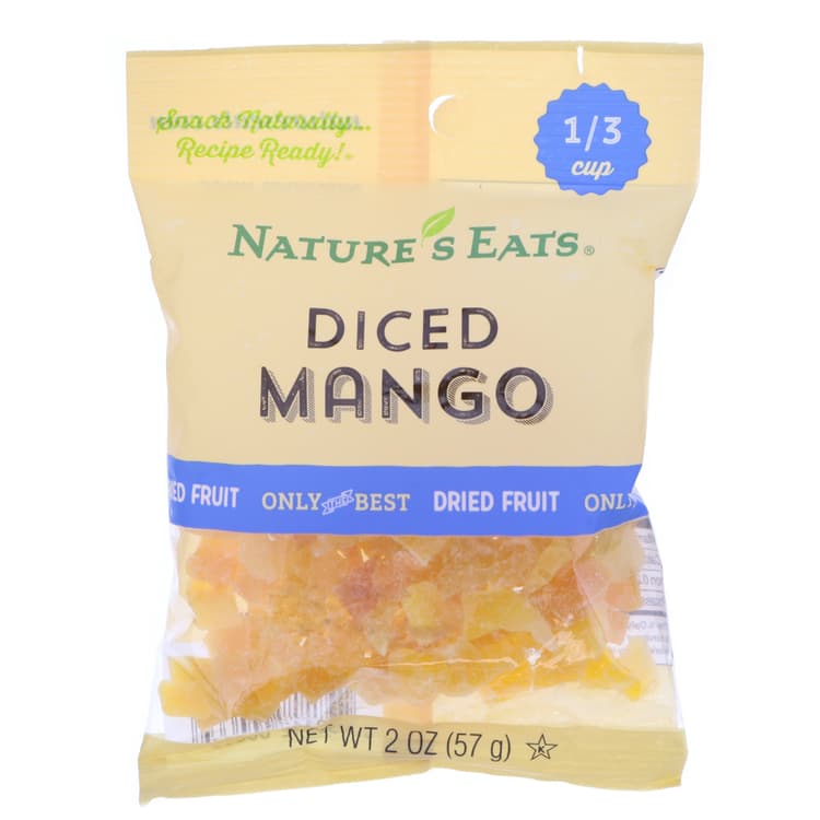 Nature'S Eats Diced Mango
