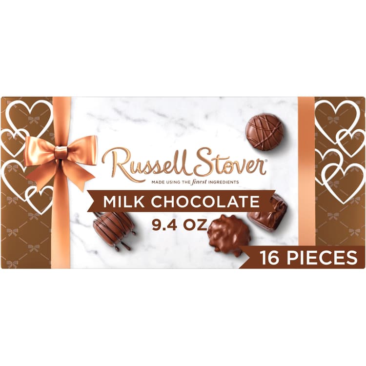 Russell Stover Milk Chocolate Assortment Valentine'S Gift