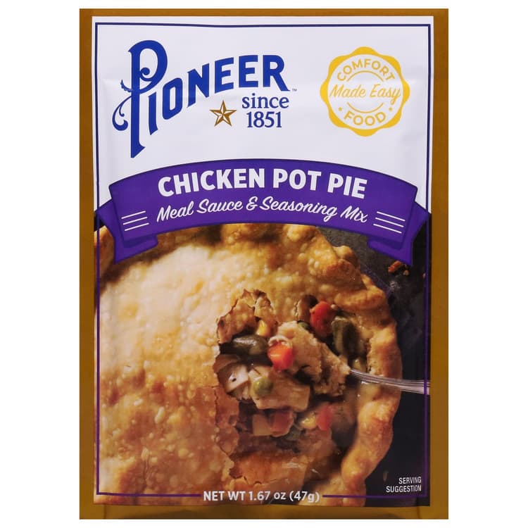 Pioneer Brand Chicken Pot Pie Meal Sauce & Seasoning Mix