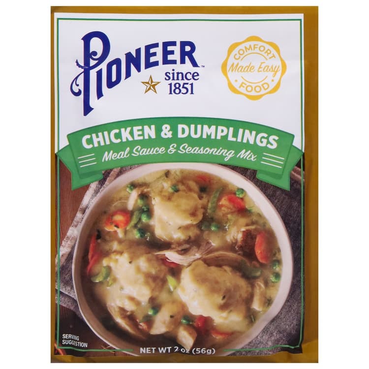 Pioneer Chicken & Dumplings Meal Sauce & Seasoning Mix