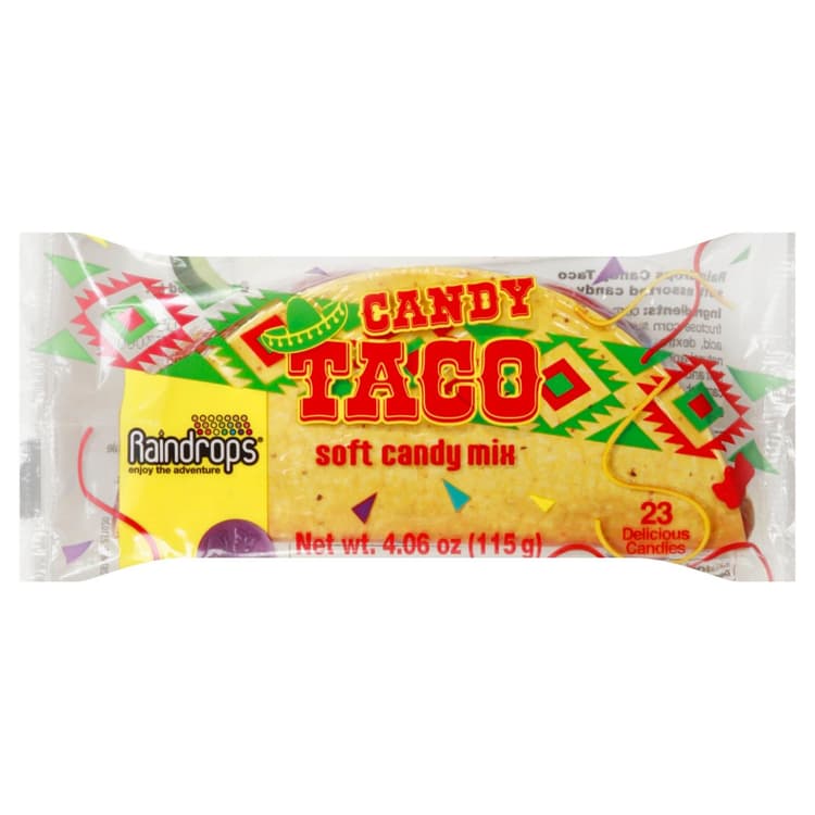 Raindrops Gummy Candy Taco