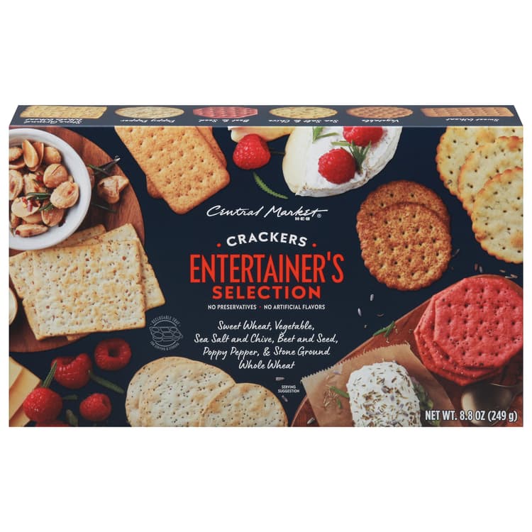 Central Market Entertainer'S Selection Crackers