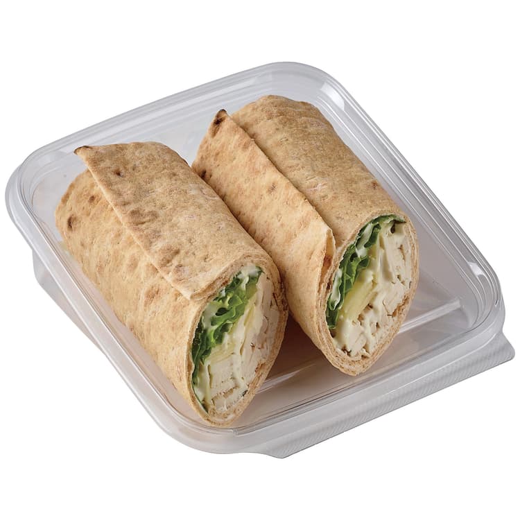 Meal Simple By H-E-B Chicken Caesar Sandwich Wrap