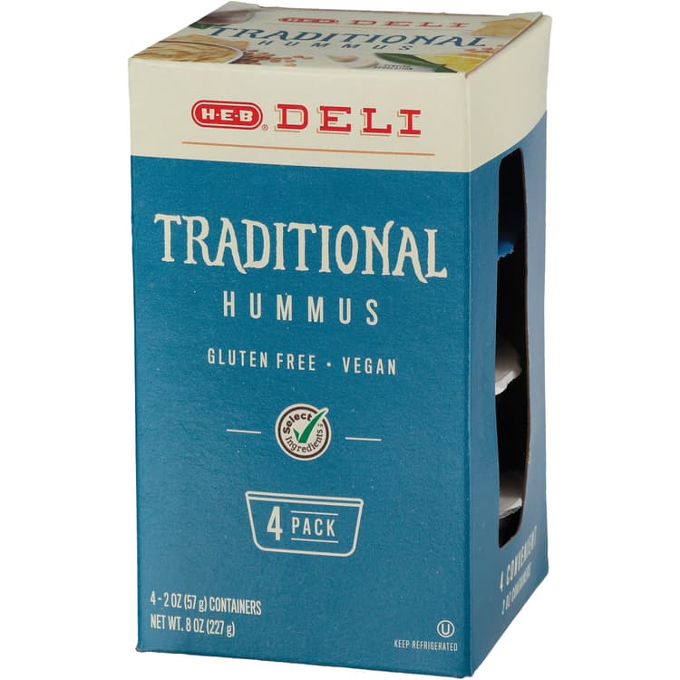 H-E-B Deli Snack Pack - Traditional Hummus