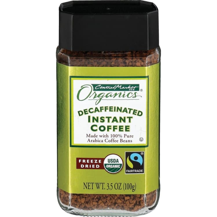 Central Market Decaffeinated Instant Coffee