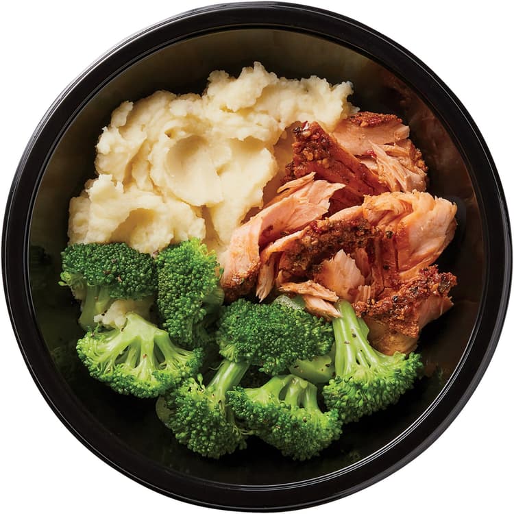 Meal Simple By H-E-B Steakhouse Salmon Bowl