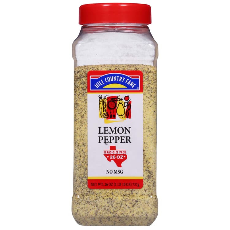 Hill Country Fare Lemon Pepper - Texas-Size