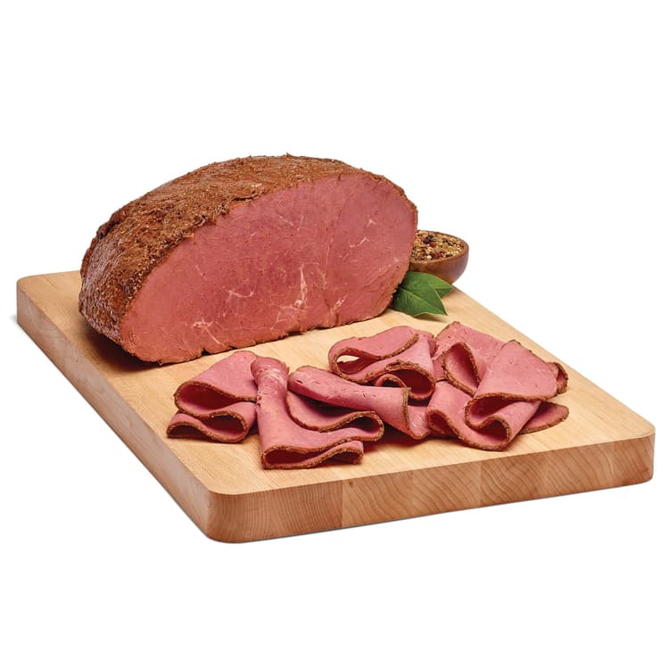 H-E-B Deli Sliced Uncured Cooked Pastrami